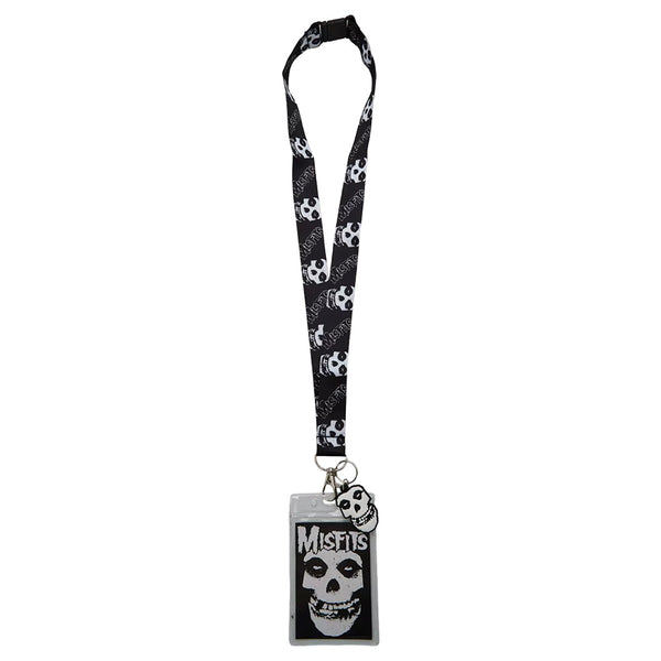 Misfits Fiend Skull Lanyard