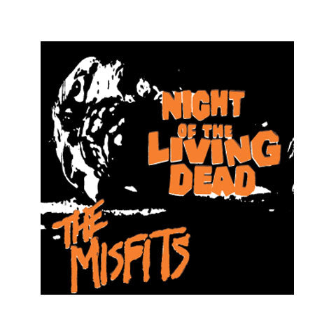 Album cover of Night of the Living Dead featuring ghoulish face on Living Dead Magnet