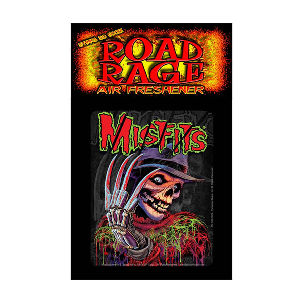 Air freshener featuring Misfits artwork with a skeleton for Nightmare Fiend Air Freshener