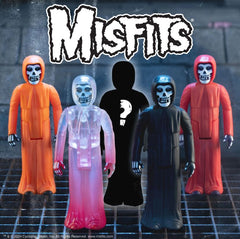 Misfits Blind Box ReAction Figures showcase vibrant punk rock characters with skeletal faces