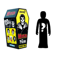 Colorful Misfits Blind Box with skull graphics and silhouette figure for Reaction Figures