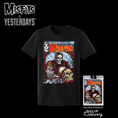 Misfits Demon In A Mirror T-Shirt with Color Trading Card