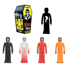 Colorful Misfits Blind Box ReAction Figures set with packaging displayed flat