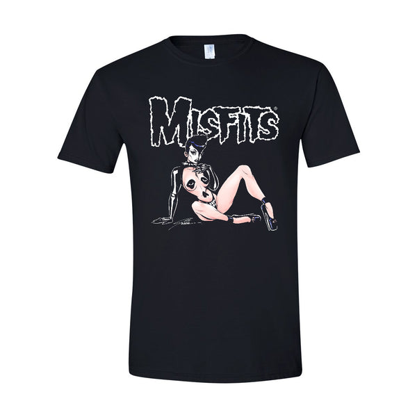 Misfits Fiendish Pin-Up Black Tee