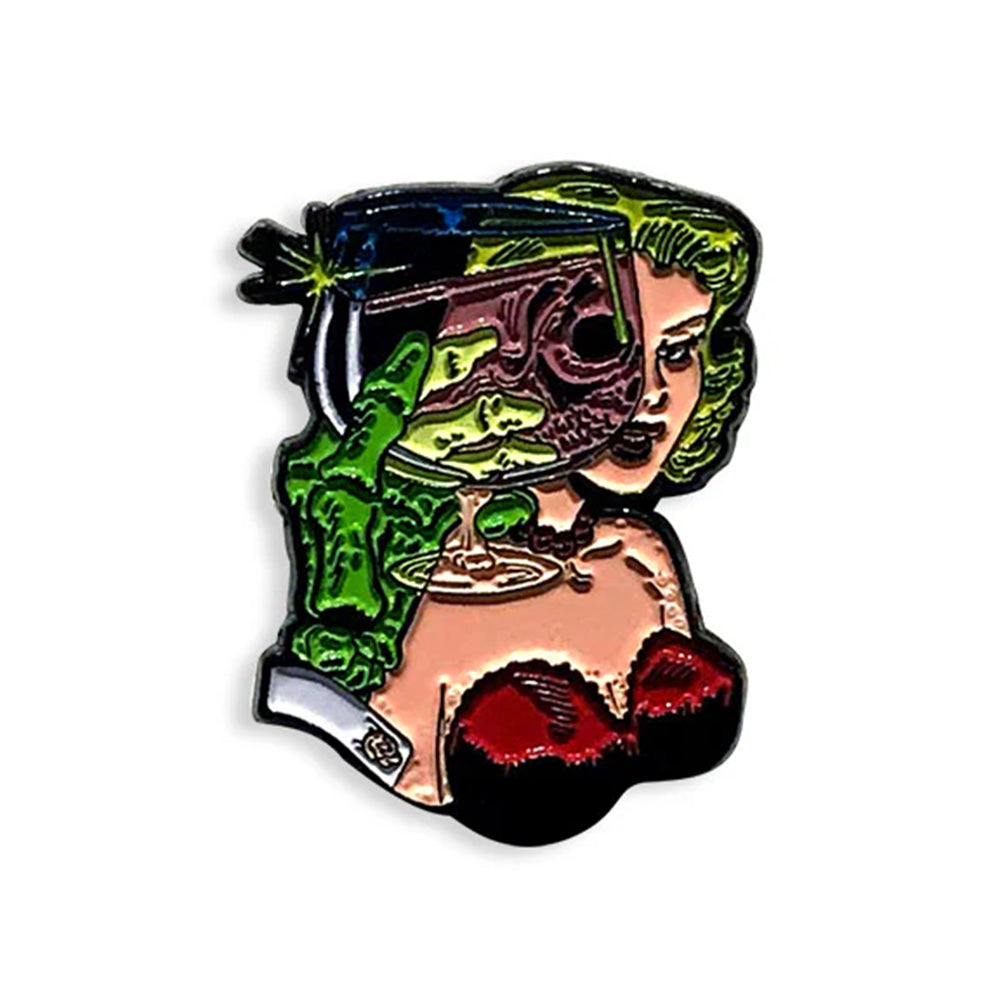 Misfits Die Die My Darling Cover Art Pin