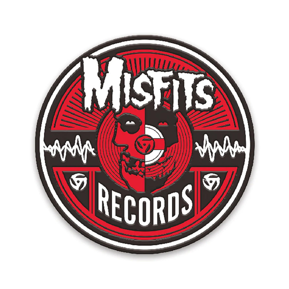 Misfits Records Wave logo Enamel Pin