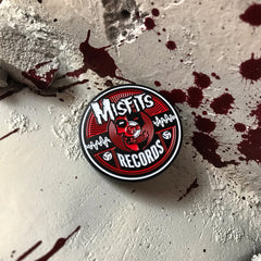 Misfits Records Wave logo Enamel Pin