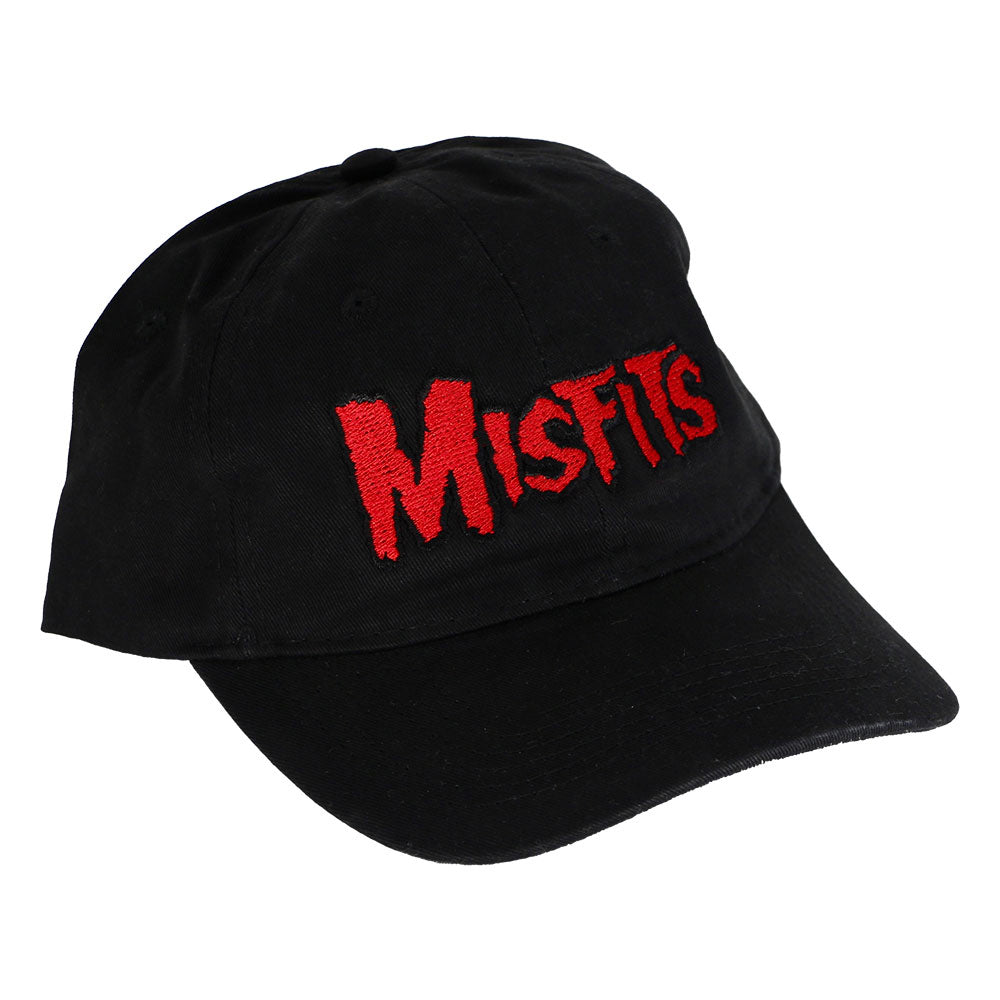 Red Misfits Logo Embroidered Hat Misfits Shop