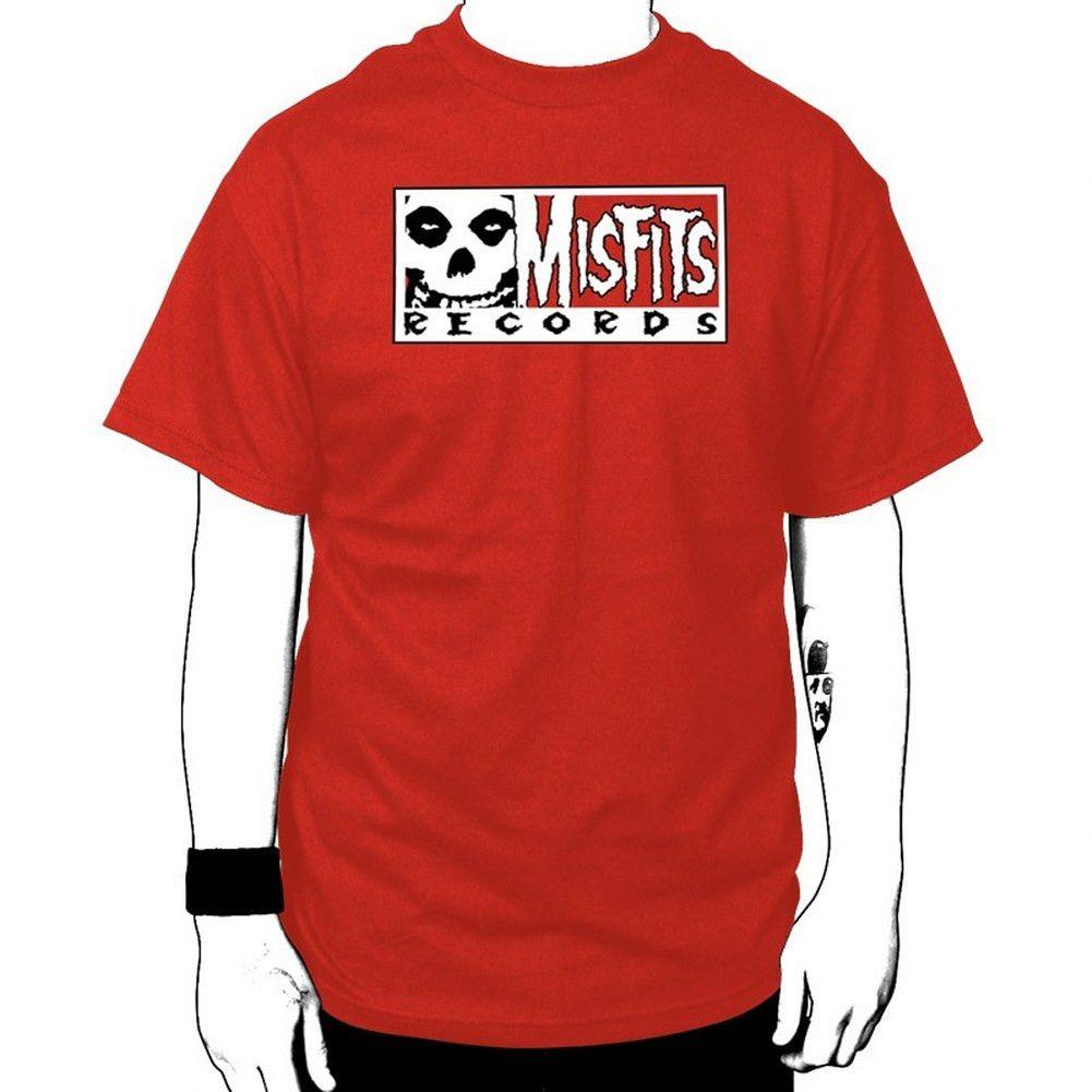 Misfits Records Single Logo T-shirt