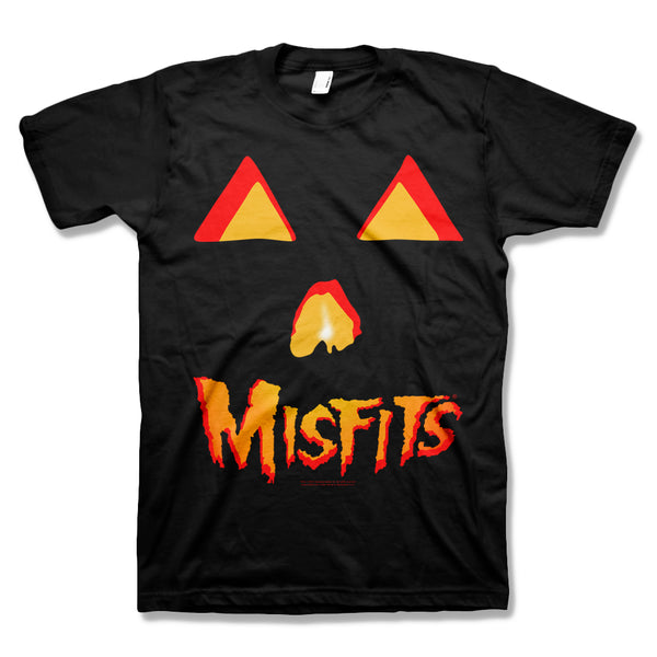 Misfits Logo Jack-O-lantern T-Shirt