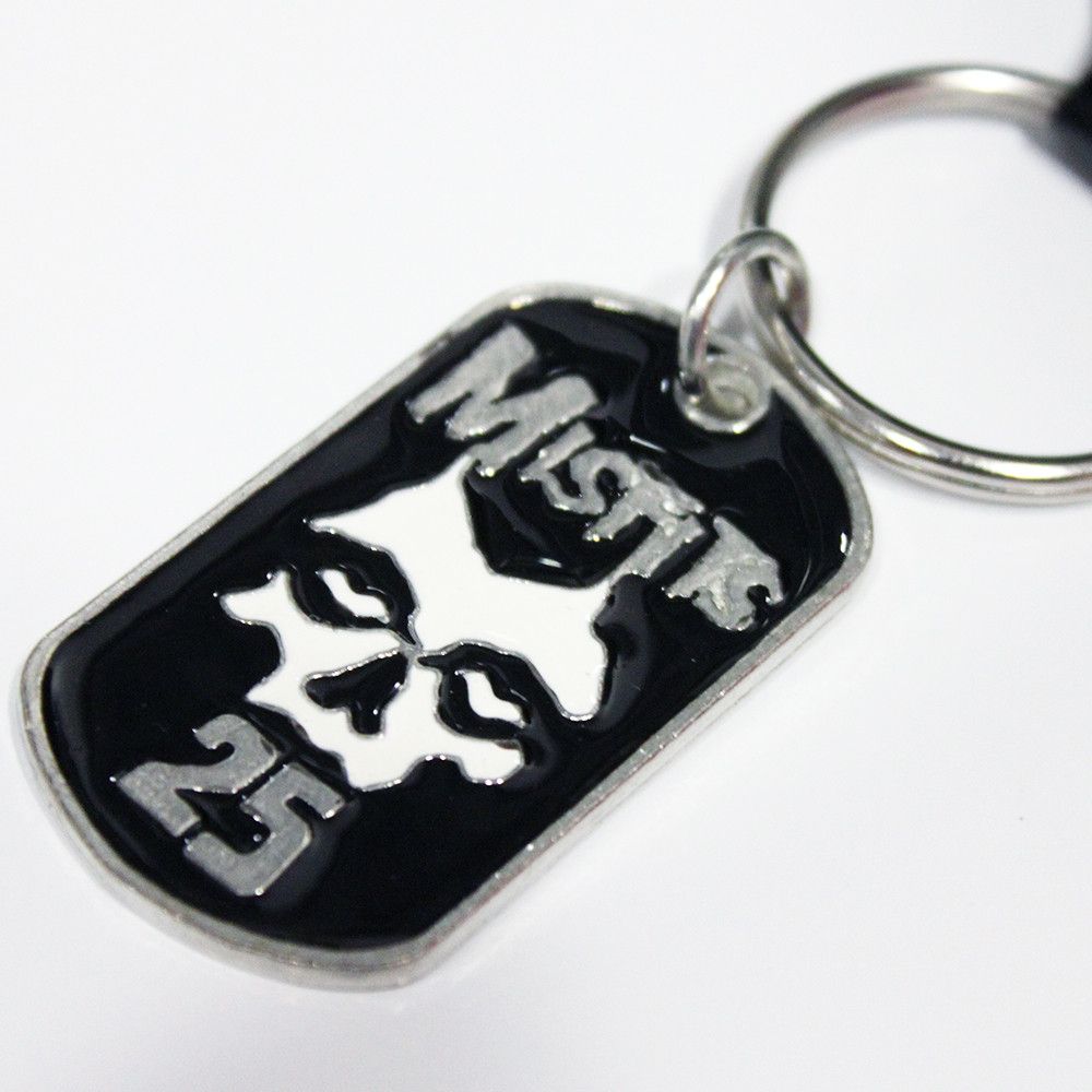 Official Misfits 25th Anniversary Keychain