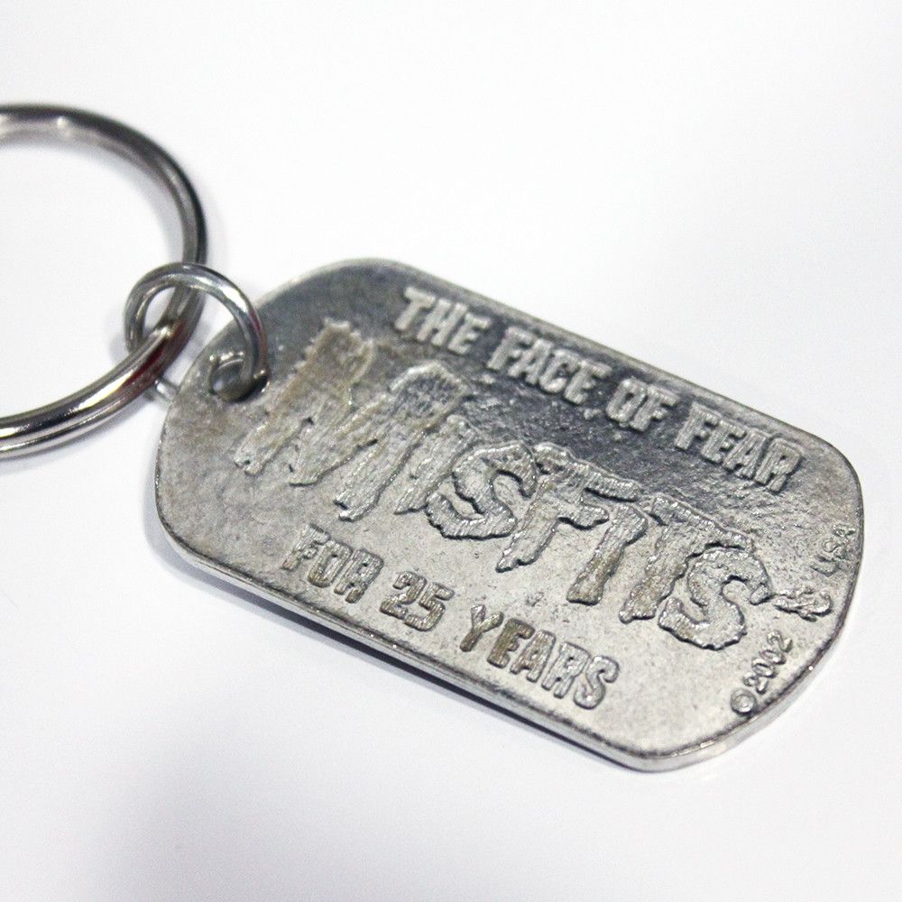 Official Misfits 25th Anniversary Keychain | Misfits Shop