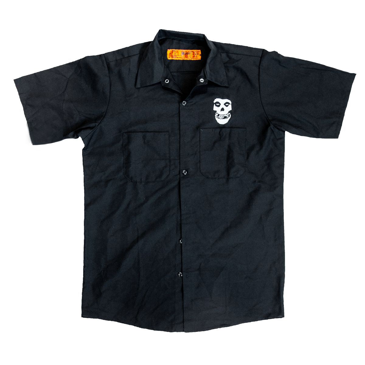 misfits button up shirt