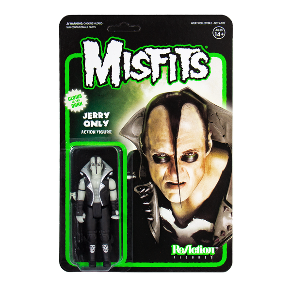 "Jerry Only" Glow-in-the-Dark Misfits 3.75" ReAction Figure