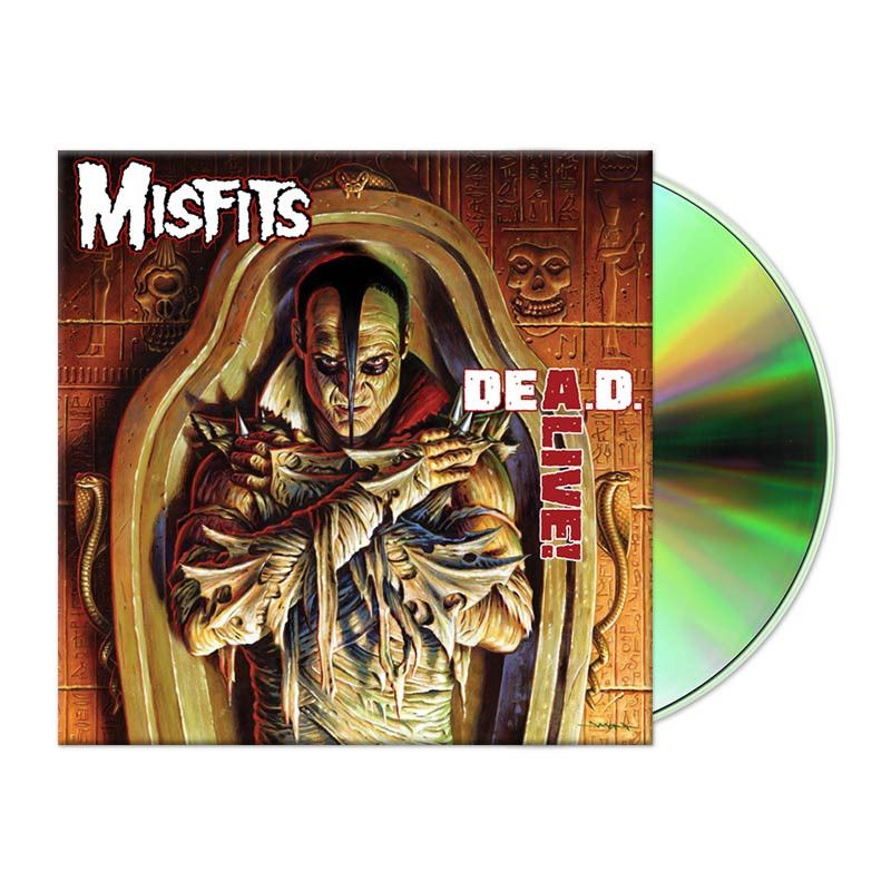 Official Misfits DEA.D. ALIVE! CD | Music | Misfits Shop